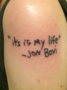 tatouage, risques tatouage,, diabète, jon bon jovi, tatouage raté