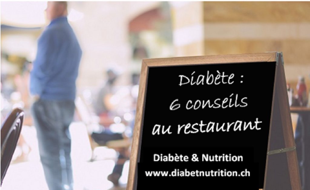 diabète, restaurant, conseils